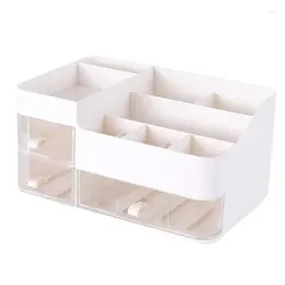Storage Boxes Makeup Drawer Box Waterproof Flexible Durable Multi Layer Dormitory Finishing Plastic Shelf Organizer