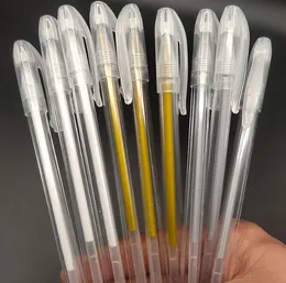 Pen do marcador branco caneta de gel de marcadores impermeáveis oleosamente