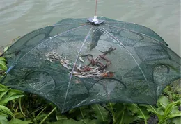 折りたたみ可能なカニの魚のトラップキャストネット48ホール自動漁網のエビケージナイロンキャスト折りたたみ魚27198253744