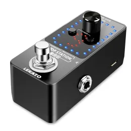 Guitar Lekato Looper Guitar Pedal Loop Effects Pedal Reverb Guitar Parts Accessories True Bypass 9 Slot Wave Loop Record 40 Mins