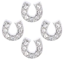 20 PCLOT Crystal Horseshoe Charm mobili mobili Fondami adatti per la memoria magnetica Locchi viventi come gioielli che producono2695842