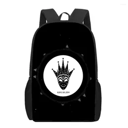 School Bags DJ Boris Brejcha Men Backpack For Primary Students Elementary Boys Girls Daily Traveling To Go Out Shopping