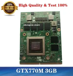 Cards GTX770M GTX 770M 3GB CARTA DE VÍDEO DE VÍDEO DE VÍDEO PARA IMAC A1312 Dell M17X M18X M6600 PARA MSI GT60 GT70 GT780 16F3 16F4 1762 1763 TESTE OK