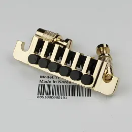 Guitar Guitar Bridge Tailpiece TuneOMatic Bridges Replacement for EPI LP SG 6 String Electric Guitar (Golden)