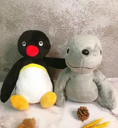 Pingu and Robby Plush Doll Stuped Animal Toy Toy Penguin Seal Seal Cartoon Cartoonbles Gift 23cm 2021 H08245519828