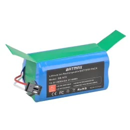 클리너 Batmax 14.4v 2600mah liion ecovacs deebot n79 n79s dn622, eufy robovac 11 11s 12 15c 15s 35c 우수 990