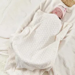 Cobertores 68 Cobertor de bebê 99 cm espessado de cor de trigo de cor sólida, super macio, carrinho infantil