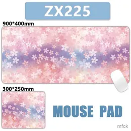 Maus-Pads Handgelenk ruhen schöne Sakura Pink Pretty Kawaii Mauspad Computer Laptop Nicht-Schlupf-Office-Tastatur Tastatur Matte Mousepad