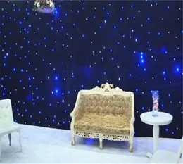 4mx8m Bluewhite Events Backdrop LED Starlit -Vorhang für Hochzeitsfeierdekoration mit Bar Disco El etc7982506