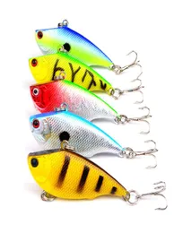 3D Eyes Plastic Vib Laser Alice Lure 55cm 75G Artificial Rattlin Bass Dray Fishing Baits1305232