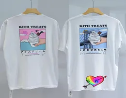 polo ijs tshirt 2021sss Mulheres 11 Caixa de alta qualidade da cidade de Tokyo Kith Treats Tea Mouw Cotton Tops9587591