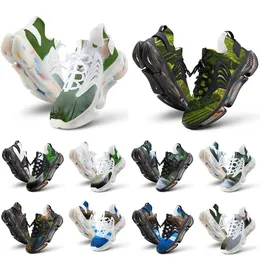 Free Shipping DIY Designer Running Shoes for men women Customized Images Silver Pale Green fashion outdoor womens mens trainers sneakers GAI