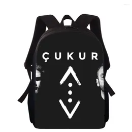 Школьные сумки Cukur Show TV 16 "3D Print Kids рюкзак для мальчиков для мальчиков Back Pack Книга