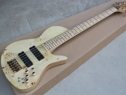 PEGS 5 Saiten NeckThrubody Electric Bass Gitarre mit Maple -Griffbrett, der einen maßgeschneiderten Service bietet