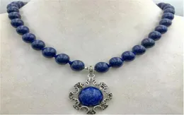 Collier Penden en Lapis Lazuli مصر Naturel 10mm 18'254g2601638