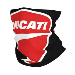 Scarves Logo Merchandise Motocross Bandana Neck Gaiter Printed Ducatis Face Scarf Multi-use Cycling Riding Unisex Adult Breathable