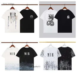 A m i r i Herren T-Shirt-Qualität Sommer T-Shirts Designer Herren Print Kurzärmel Freizeitbrief Lose Tee Crewneck Tees Hip Hop S-2xl85 657