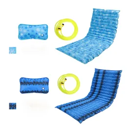 Pads Cool Ice Cushion Pillow Water Filling Ice Pad Summer Cool Packs with Water Pipe for Hot Summer Camping Cool Mat