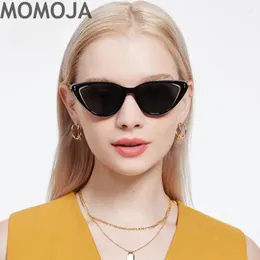 Sonnenbrille Momoja Fashion Cat Eye Teller Frauen Süßigkeiten Farbe Anti UV und Sonnies KB006