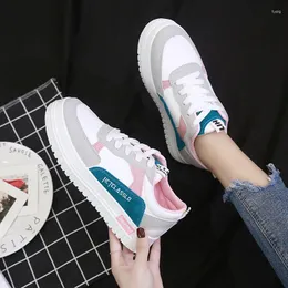 Фитнес -обувь корзины Femmes femme chaussures de mode Light Plants Дамы Вулканизация блан -сапатос мухер