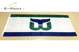 Hartford Whalers 3ft x 5ft 90cm150cm Polyester America flag Banner4541838