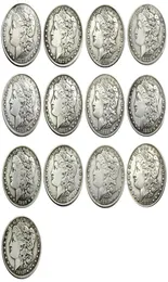 13шт 13шт Morgan Dollars 18781893 CC Различные даты