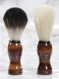 Premium -Qualität Badger Rasierpinsel Haare Clippers Superb Holzgriff Barber Salon Face Bart Reinigung Männer tragbare Rasierrasierung 6217271