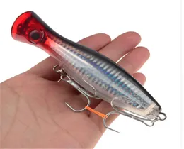 1PCS 12CM 40G Big Popper Fishing Przynęta Crankbait Iscas Sztuczne woblery ABS Hard Bait Pesca Bass Carp Pike Fishing 2204023