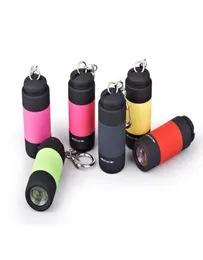 Mini LED Keychain Ceychain Flashlible Torch Torch Light Super Mini سلسلة مفاتيح الإضاءة أداة الإضاءة للمنزل والخارجية Activiti7549317