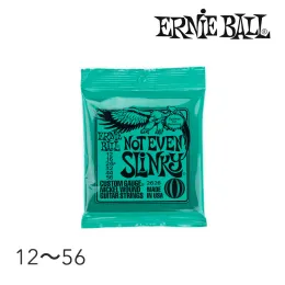 Cables Original Ernie Ball 2626 Not Even Slinky Electric Guitar Strings Nickel Wound Set, .012 .056