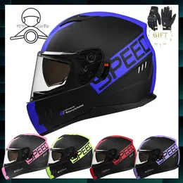 Hełmy motocyklowe pełne twarz hełm motocyklowy Riding Casco Moto Downhill Integral Safety Unisex off-Road Capacete Vermelho Helm