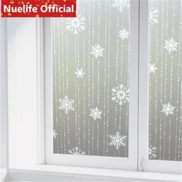 Adesivi per finestre 50x200 cm Snowflake Multipli motivi Film Glass Giorni Soggio