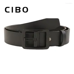 Cintos masculinos Belt Black Belt Luxury Designer PU Couro Strap Men Waist for Jeans Wander de alta qualidade