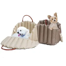 Seggiolino per auto da cane portatile per auto non slittano portanti cabine booster booster booster booster kennel booster per piccolo cane da gatto per gatti setaggio de voiture panoramia 240412