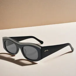 A159 Occhiali da sole popolari Domande Designer Acetato di alta qualità con telaio in lega Sunglasess Lady Vintage Shades