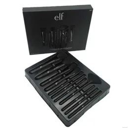 11PCs/set elf e mA pincel de maquiagem Conjunto de face Cream Power Foundation Brushes