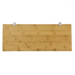 Móveis de acampamento Camping Igt Table Extension Board Portable Bamboo Desktop Picnic Catering Acessórios de fornecimento de cozinha ao ar livre 1pc