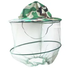 Inseto anti -mosquito resistência à mosca malha face bug hat hat camuflage face malha de malha para acampamento hat hat protetor Cap Fishi9316061