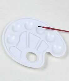 Пластиковая чертежная лотка Цветовая палитра Art Paint для масляной акварели белой живописи.