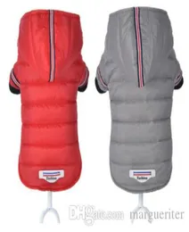 Husdjurshund Vinterkläder Dog Warm Cotton Coat Dog Puppy Fashion Hooded Jacket Ny stil Costumes8485338