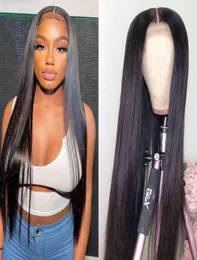 Yarra Brazilian Prosto 13x4 Preucked Lace Front Human Hair Peruki for Black Women 360 Przezroczysta pełna peruka czołowa 2206096243963291487