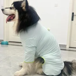 Hundebekleidung große Kleidung Jumpsuit Pyjamas Sommer Großkleidung Rompers Samoyed Husky Labrador Golden Retriever Border Collie Kostüm