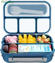 Bento Boxes 81oz Box Box Bento Box Box Boats for البالغ/طفل/طفل صغير 4 مقصورة Bento Box Box Microwave Freezer Safe L49