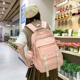 Легкий рюкзак для девочек в стиле Instagram, рюкзак средней школы, поездка на студенческом университете, большая вместимость