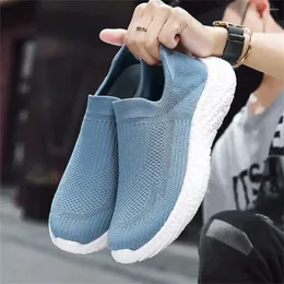 Casual Shoes bez ramiączek wysokiej siatkówki Vulcanize Blue Sports Sneakers dla mężczyzn Specjalny luksus w ofertach hurtowych