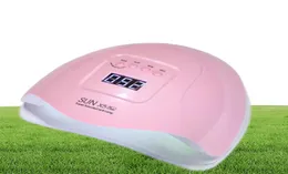 Sole 5x più lampada a LED UV per unghie asciugatrice 54W Lampada di ghiaccio per manicure Essiccazione per unghie gel per gel Varnish8671232