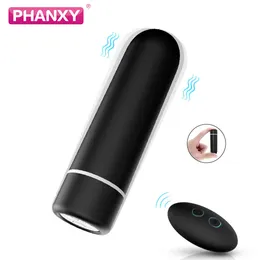 Phanxy 9 Speed ​​Mini Bullet Vibrator dla kobiet Wodoodporne gniazdo gliźnia gildo wibrator wibrator masturbator seksowne zabawki