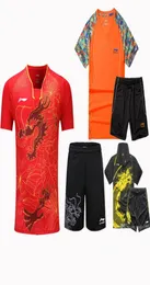 Foder 2017 Men039S Badminton Sport T Shirt Match Suit Foder Badminton Shirt Shorts Table Tennis Shirt Polyester Fiber7449754