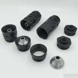 Outras peças de motocicleta, filtro de alumínio de tubo de aço inoxidável em espiral 6 polegadas 8 1/2x28 ou 5/8x24 Drop entrega automóveis motocicleta otrkl