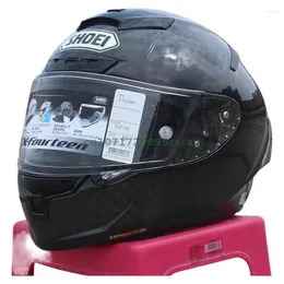 Motorradhelme hochwertige leichte Kohlefaser klassische Schuhschuh-SPIPRIT III X-Fourteen Full Face Racing Protective Helm